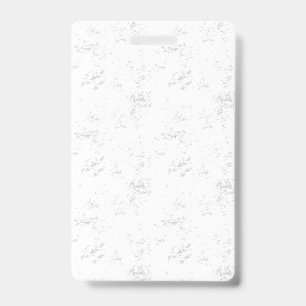  Custom School & Event Plastic Name Tag ID Badge