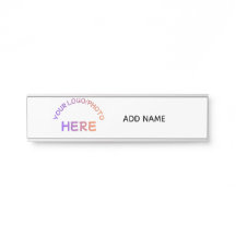 Custom School Logo Door Hanging Name Plate