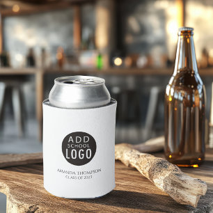 Custom School Logo Graduation Party Favour Can Cooler