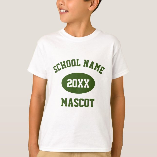Custom School Spirit Shirt Jersey (Front)