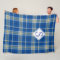 Custom Scotland flag colours tartan plaid pattern: