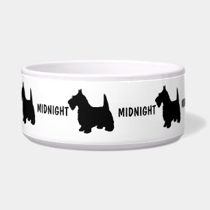 Custom Scottish Terrier Dog Bowl