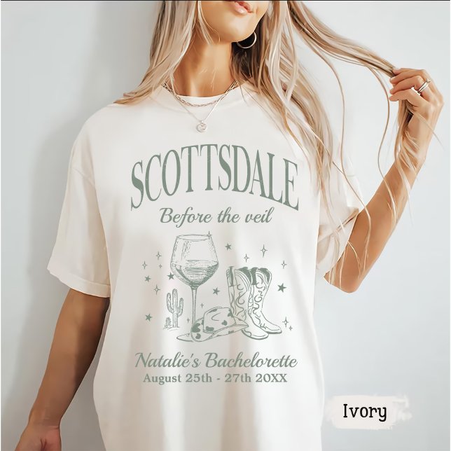 Custom Scottsdale Bache Party Before The Veil T-Shirt (Creator Uploaded)