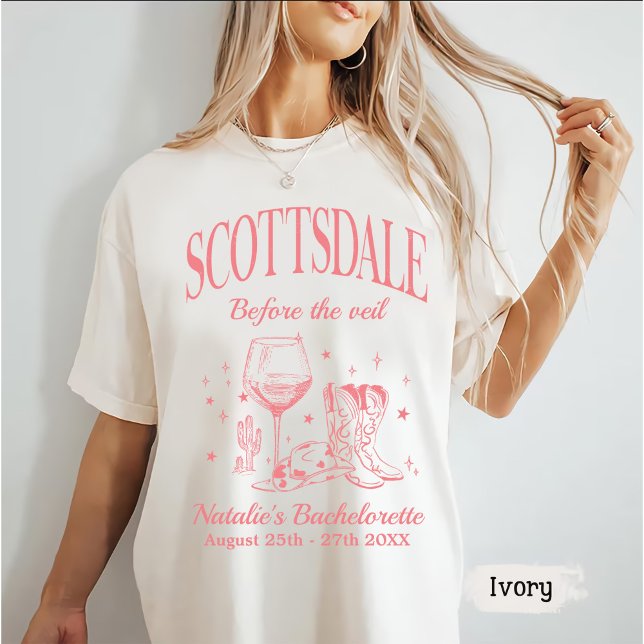 Custom Scottsdale Bache Party Before The Veil T-Shirt (Creator Uploaded)