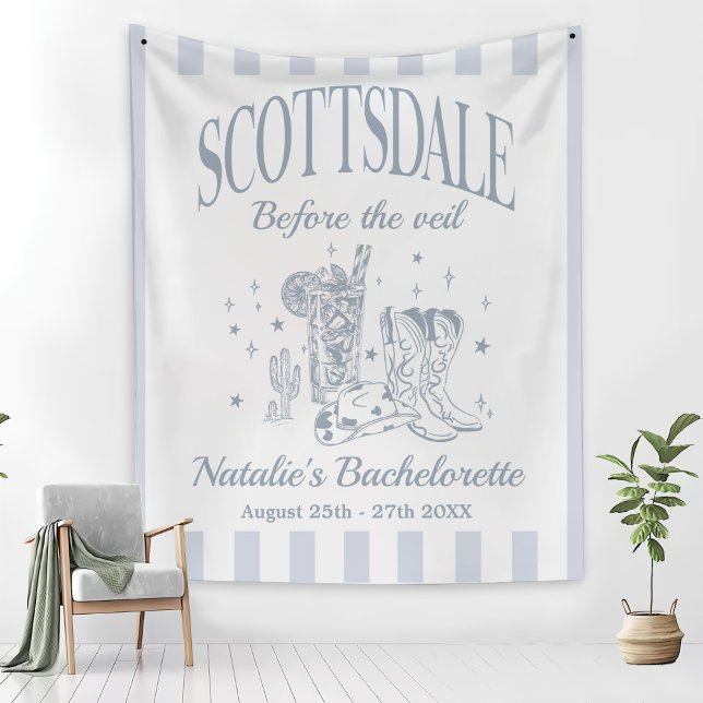 Custom Scottsdale Bache Party Before The Veil Tapestry (Creator Uploaded)