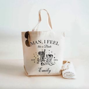 Custom Scottsdale Bachelorette Party Man I Feel Tote Bag