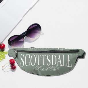 Custom Scottsdale Bachelorette Party Personalised Bum Bags