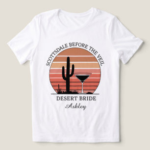 Custom Scottsdale Before the Veil Bachelorette Tri-Blend Shirt