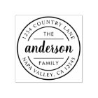 Custom Script Family Name Return Address