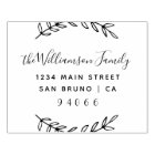 Custom Script Family Name Return Address