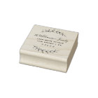 Custom Script Family Name Return Address