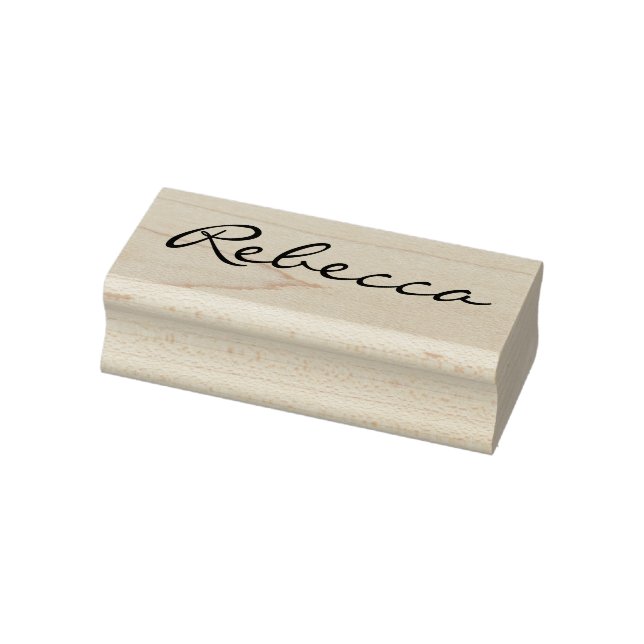 Custom script handwritten signature name cute rubber stamp (Stamp)