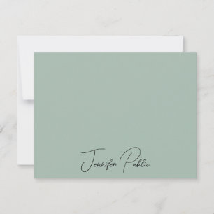 Custom Script Name Template Modern Elegant