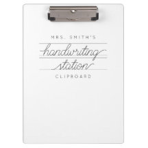 Custom Script Teacher or Student Clipboard