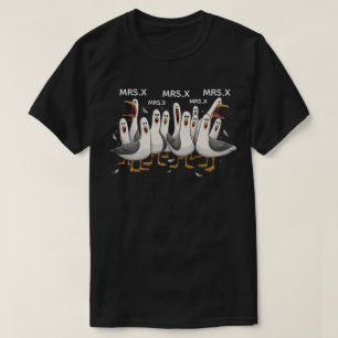  Custom Seagulls Teacher Shirt, Funny Teacher Tee, T-Shirt