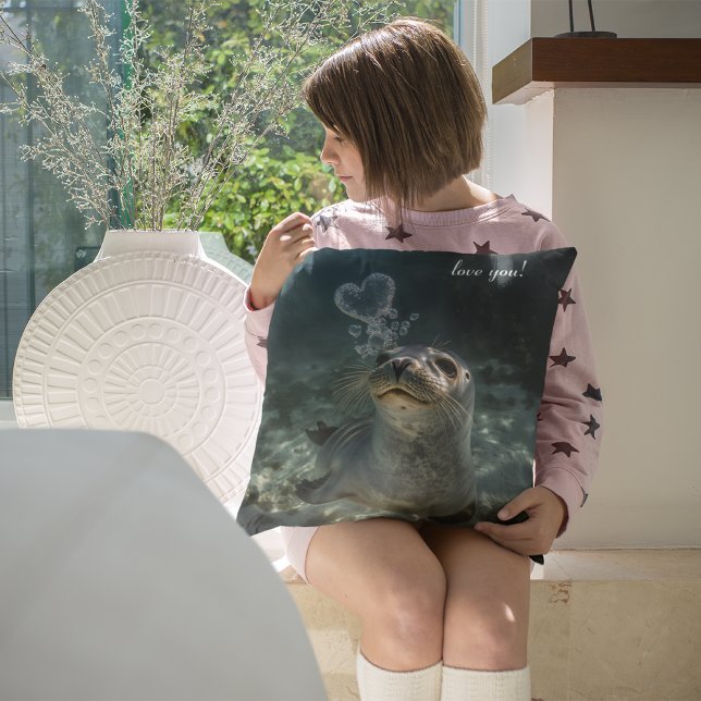 Custom Sealed With A Kiss Underwater Magic Cushion (Creator Uploaded)