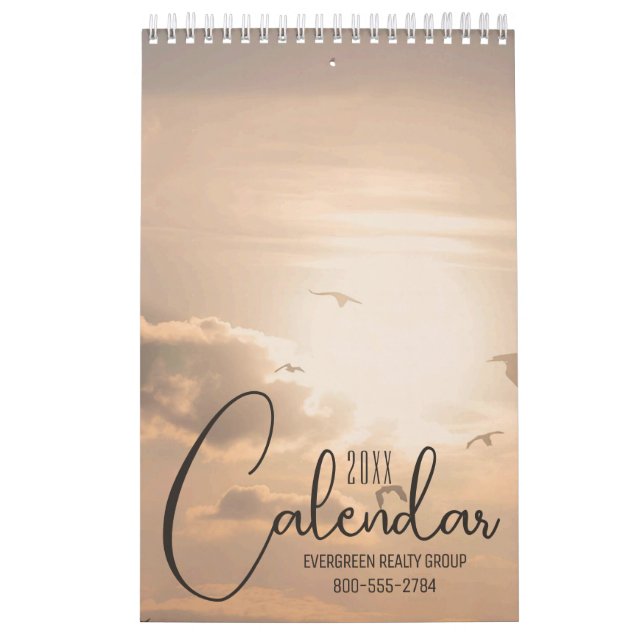 Custom Seasonal Nature and Wildlife 2026 Calendar (Cover)