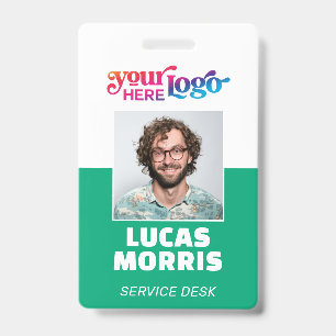 Custom Security Badge Employee/Event ID with Photo