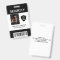 Custom Security Personnel ID Badge Black | White