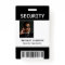 Custom Security Personnel ID Badge Black | White