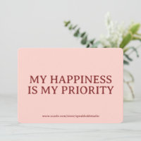 Custom Self-Love and Confidence Gift Card for Her