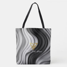 Custom : Serene Swirls Custom Tote