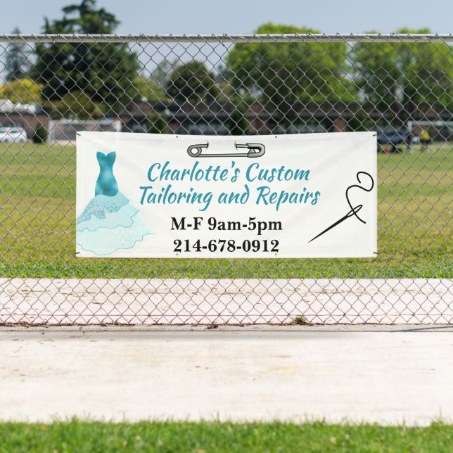 Custom Sewing Banner (Insitu)