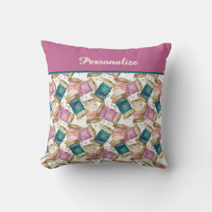 Custom Sewing Threads Seamstress Tailor Gift Cushion