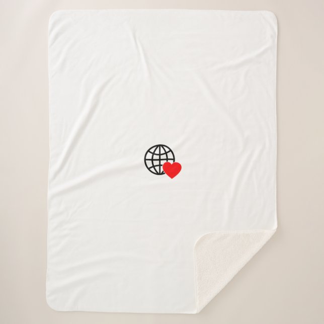 Custom Sherpa Blanket | Personalised Fleece Gift (Front)