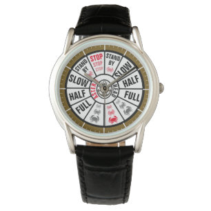 Custom Ship's Telegraph Watch