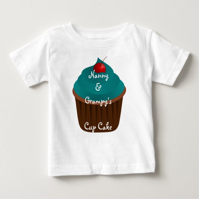 Custom Shirt Nanny & Grampy's Cup Cake (Front)