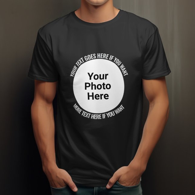 Custom Shirt With Picture and Text (Creator Uploaded)