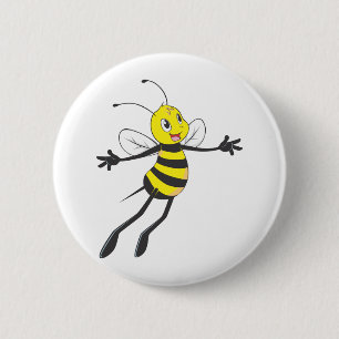 Custom Shirts : Flying Bee Shirts 6 Cm Round Badge