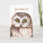 Custom Shocked Funny-Little Owl, 21st Birthday Card<br><div class="desc">Custom Shocked Funny-Little Owl,  20th Birthday</div>