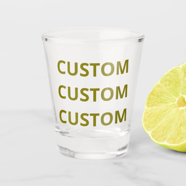 CUSTOM SHOT GLASS (Front)