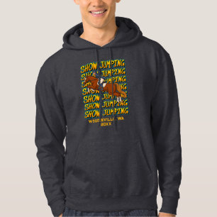 Custom Show Jumping Horse Event Location Date Name Hoodie