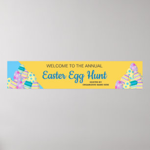 Custom Sign Easter Egg Hunt 