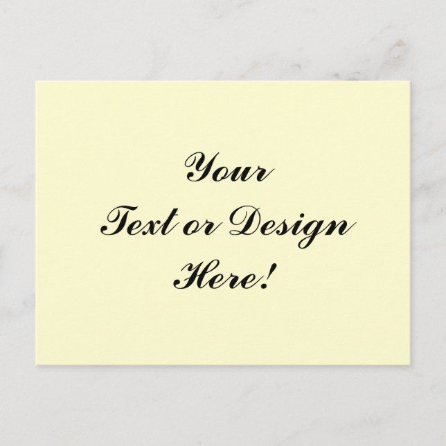 Custom Signature Matte Postcard – Sleek & Stylish (Front)