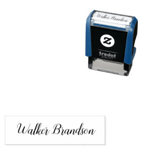 (Custom Signature) Personalised Font Rubber Stamp