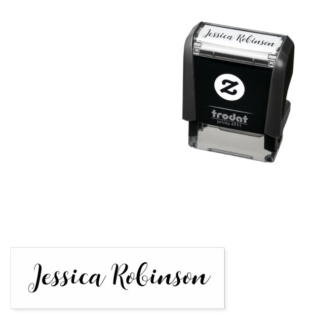 Custom Signature Personalised Self-inking Stamp (In Situ)