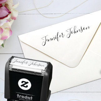 Custom Signature Personalised Self Inking Stamp