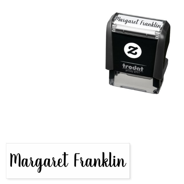Custom Signature Personalised  Self-inking Stamp (In Situ)