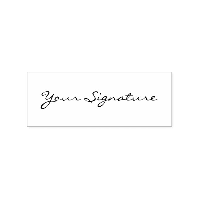 Custom Signature Stamp (Imprint)