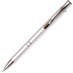 Custom Silver Aluminium Promotional Ball Point Pen<br><div class="desc">This B204 Style Promotional Click Activated Ball Point Pen has a Silver aluminium body and features a sleek looking clip with chrome colour plastic fittings and a Black Medium Parker Style Ball Point refill. This ball point pen not only looks and feels great in your hand but you also have...</div>