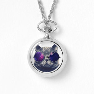 Custom Silver Wrap-Around Watch