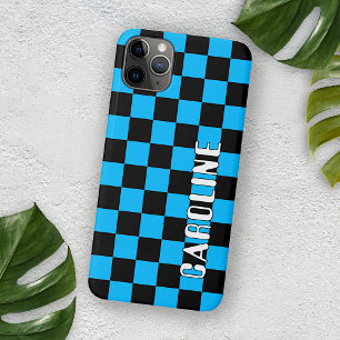 Custom Simple Abstract Geometric Check Mosaic Art iPhone 11 Pro Max Case