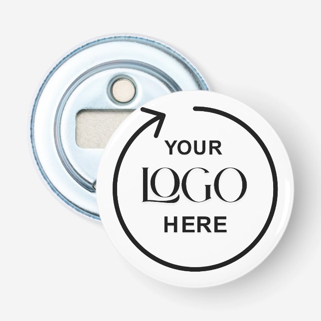 Custom Simple Logo Bottle Opener (Front)