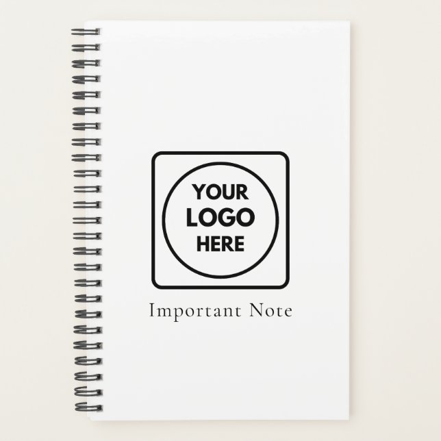 Custom Simple Logo Professional Planner (Front)
