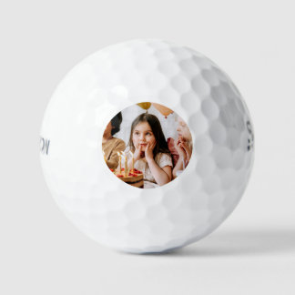 Custom Simple Photo Golf Balls