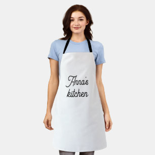 Custom Simple Text Apron
